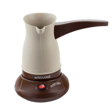 Buy Nouval Turkish Coffee Maker - 5 Cups - Beige Online | Carrefour Egypt