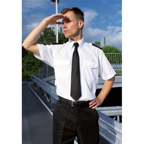 Chemise Homme Manches Courtes Pilote PromoMundo