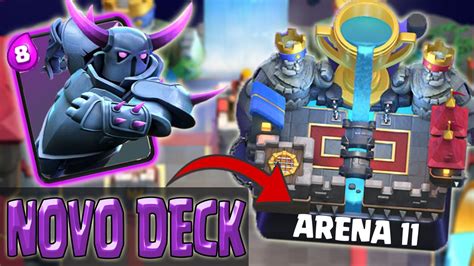 MELHOR DECK DE PEKKA NO CLASH ROYALE YouTube