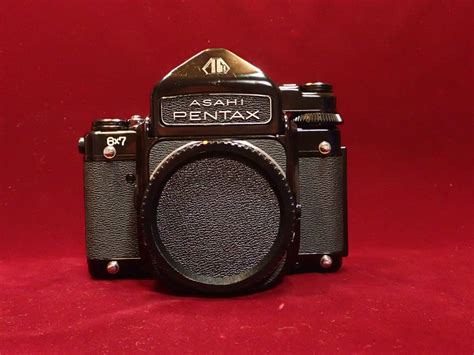 【やや傷や汚れあり】 アサヒ ペンタックス Asahi Pentax 6×7 67 防湿庫保管 動作確認品 Ttlファインダー