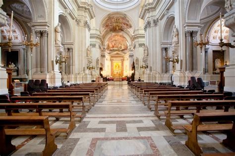 Interior of Palermo Cathedral, Sicily, Italy | Stock Photo | Colourbox