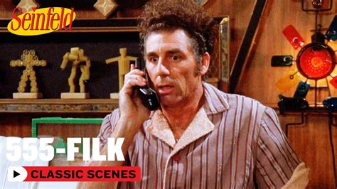 Kramer Becomes The Moviefone Man The Pool Guy Seinfeld Youtube