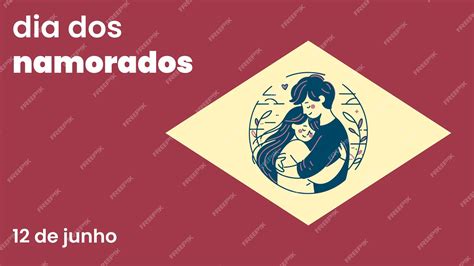 Dia 12 De Junho - Premium Vector | Feliz dia dos namorados 12 de junho brasil