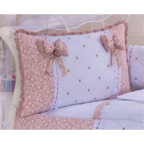 Kit Berço 9 Peças Doce Essence Patchwork baby blanket Pillow crafts