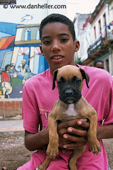 Boy and Puppy