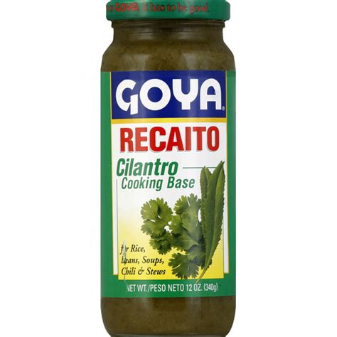 Goya Recaito Cilantro Cooking Base 12 Oz Instacart