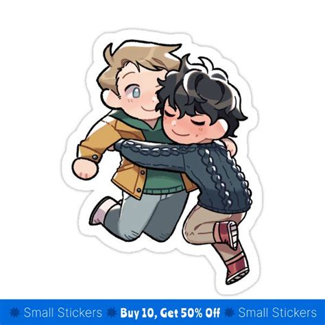 Nick And Charlie Heartstopper Sticker For Sale By Sinchobo Chibi