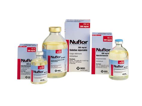 Nuflor (Florfenicol) Injectable Solution For Cattle Merck