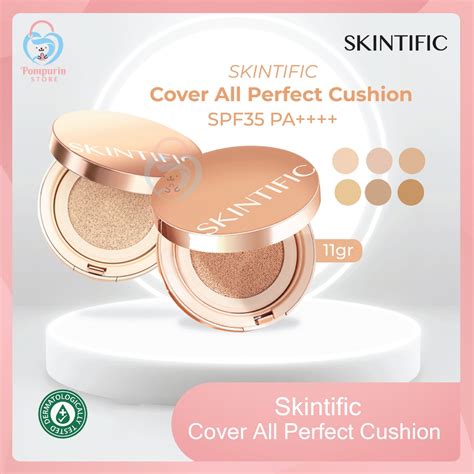 Jual SKINTIFIC Cover All Perfect Cushion SPF35 PA 11gr Cushion