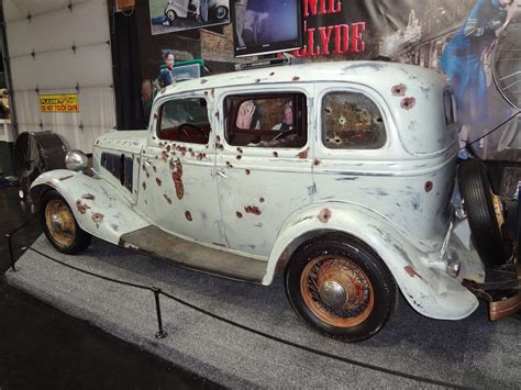 Bonnie and Clyde Car on Display