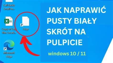 Jak Naprawi Puste Bia E Ikony Skr T W Na Pulpicie W Windows I