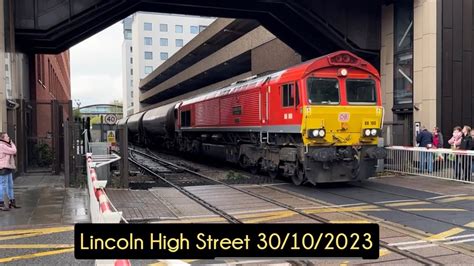 Lincoln High Street Level Crossing Youtube