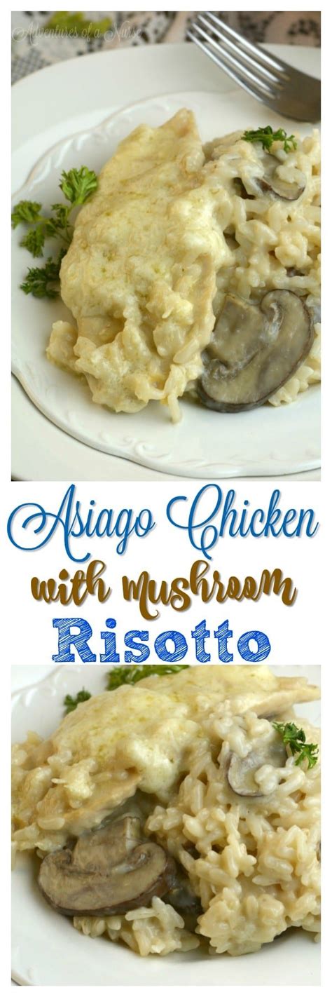 Instant Pot Mushroom Risotto with Chicken