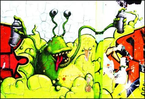 Scary Graffiti Monster Characters || Graffiti Tutorial