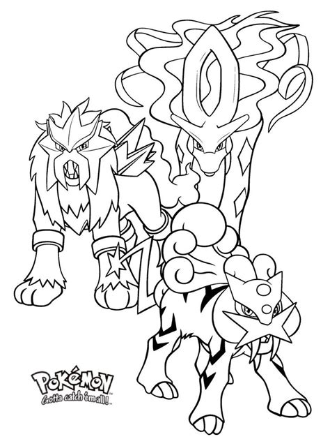 Legendary Pokemon Coloring Pages - Fun Activity for Kids and Adults