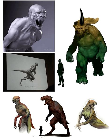 A Look At The Human Dinosaur Hybrids We Almost Had In The Cancelled Jurassic Park Iv R