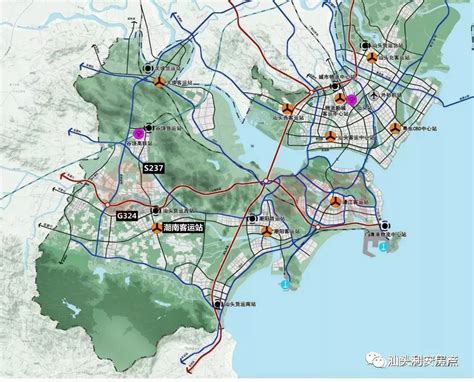 汕头潮南高铁站规划图潮南区汕南大道规划图潮南规划汕南大道大山谷图库