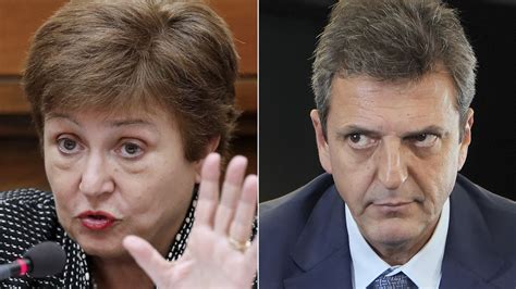 Fondo Monetario Internacional Massa Se Reúne Con Georgieva