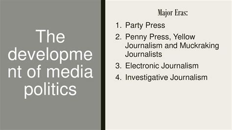 Mass Media The Fourth Branch Ppt Download