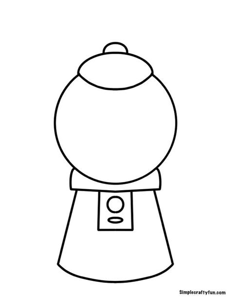 Gumball Gumball Machine Coloring Pages