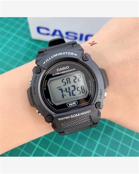 Riachuelo Rel Gio Casio Masculino Ref W H Avdf Digital Illuminator