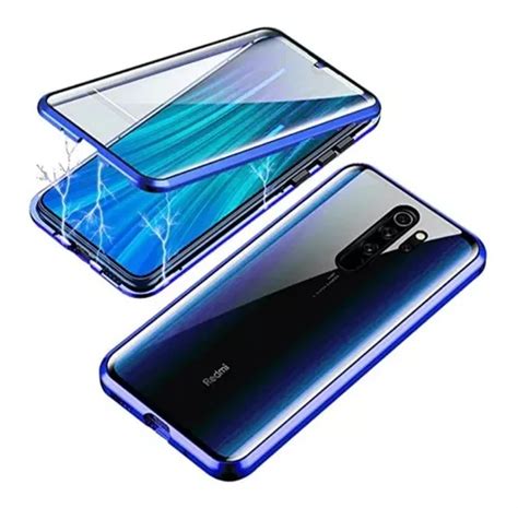 Capa Magnetica 360 Xiaomi Redmi Note 11s Vidro 2 Lados Azul Frete grátis