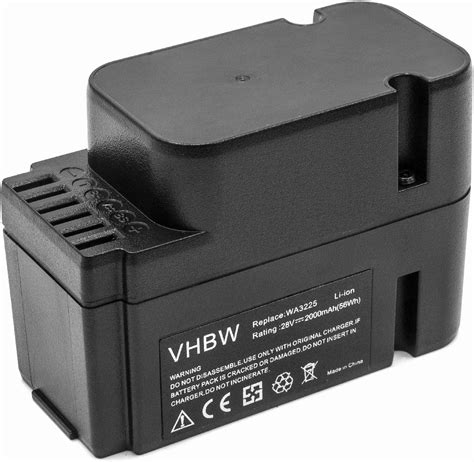 Vhbw Li Ion Batterie 2000mah 28v Pour Robot Tondeuse Worx Landroid