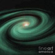 Green galaxy Digital Art by Roman Milert - Fine Art America