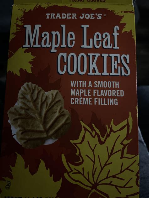 Maple Leaf Cookies Decided To Try Them They Are Really Good R