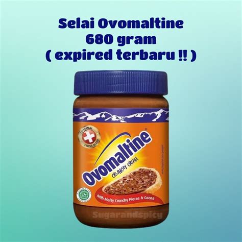 Jual Selai Ovomaltine Gr Ovomaltine Crunchy Gr Ovomaltine