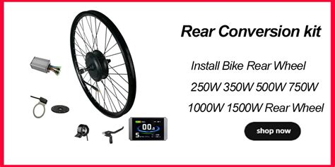 Kit De Conversion V Lo Lectrique Avec Moteur Sans Balais Roue