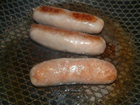 Grobe Bratwurst In Senf Sahne K Se Sauce Rezept Kochbar De