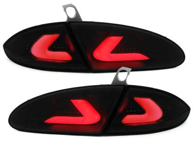 Pilotos Faros Traseros Cardna Seat Leon Lightbar P Negro Ah