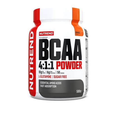 Bcaa Bcaa Powder Nutrend Orange Pot De G Fitnessboutique