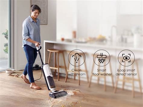 TINECO FLOOR ONE S5 STEAM SMART WET DRY VACUUM CLEANER WITH STEAM