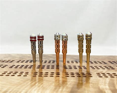 3 Choices Fancy Cribbage Scoring Pegs Bling Cribbage Handmade