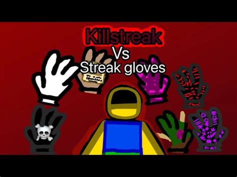 10 KILL KILLSTREAK VS STREAK GLOVES Slap Battles Roblox YouTube