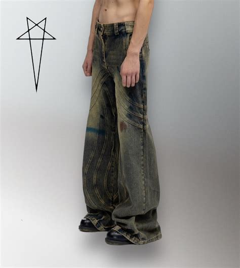 Streetwear No Faith Studios Heavy Wave Denim Grailed