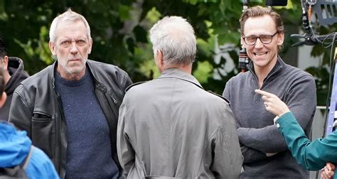 Tom Hiddleston Hugh Laurie Film Scenes For The Night Manager Season