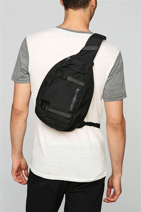 Patagonia Atom Sling Backpack In Black For Men Lyst