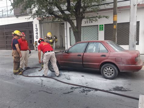 Falla Mec Nica Provoca Incendio De Auto En La Colonia Roma Telediario