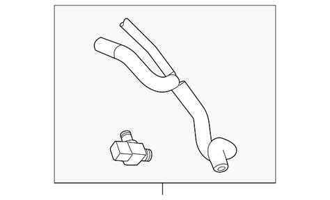 2014 2015 Cadillac Cts Vacuum Hose 22951281 Quirkparts