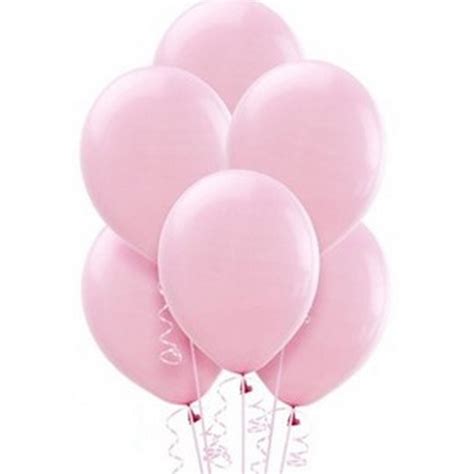 BALONY metaliczne STRONG 23cm 10szt PUDROWY róż SklepSlubny Love