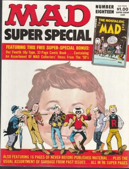 Mad Super Special Eighteen Includes The Nostalgic Mad Four