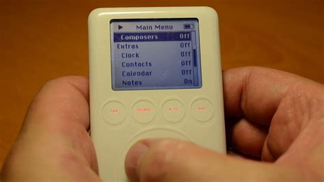 Apple Ipod 3rd Generation From 2003 Youtube