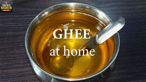 Ghee How To Make Ghee At Home From Milk Cream Clarified Butter