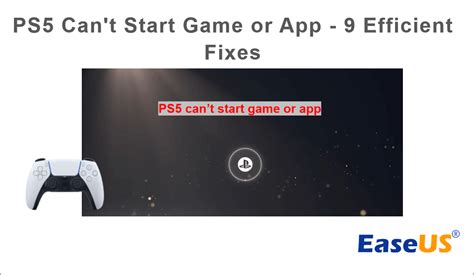 Ps Can T Start Game Or App Here Are Solutions And Reasons Here Easeus