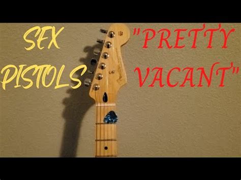 Sex Pistols Pretty Vacant Guitar Lesson Youtube