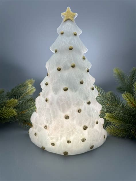 Elegant White Christmas Tree Self Standing