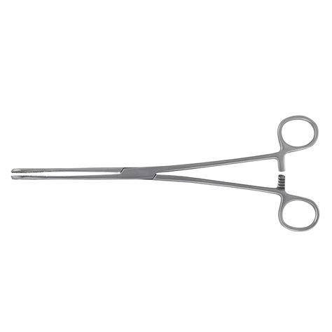 Bozeman Uterine Dressing Forceps Straight Double Curved Forceps